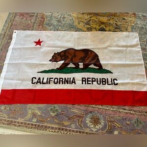 California Republic State Flag 35"x60" New